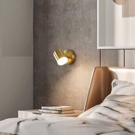 Gouden LED Wandlamp met Minimalistisch Ontwerp en Energiezuinige Verlichting voor Binnengebruik 1