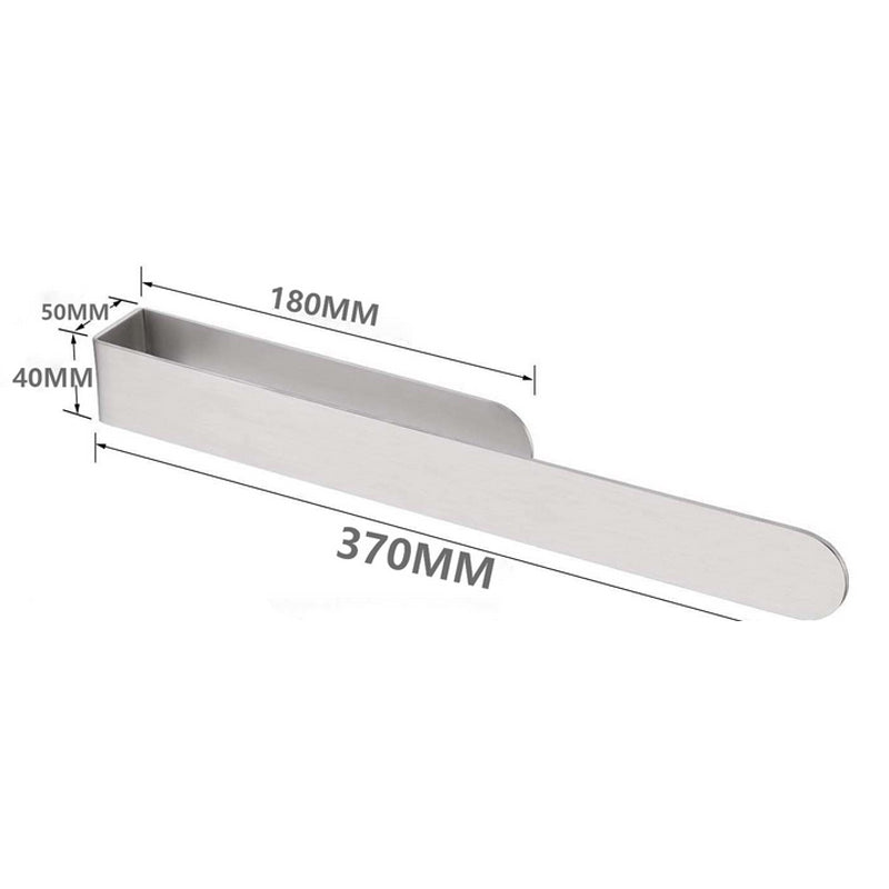 Handdoekrek Chroom 37cm – Zelfklevend Handdoekhouder Badkamer zonder Boren voor Eenvoudige Montage 4