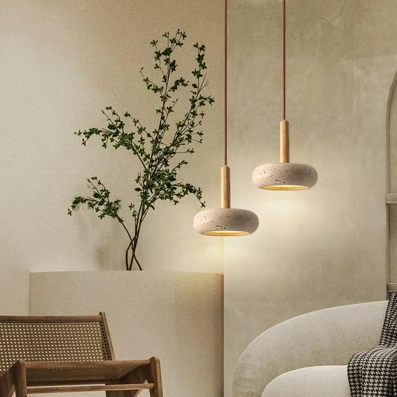 Hanglamp met Marmer Look voor Woonkamer en Eettafel – Elegante Verlichting met Verstelbare Hoogte 2