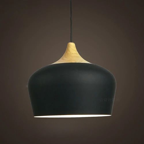 Hanglamp van Metaal en Hout in Pasteltinten voor Eettafel – Verstelbare Hoogte en Sfeervolle Verlichting 14