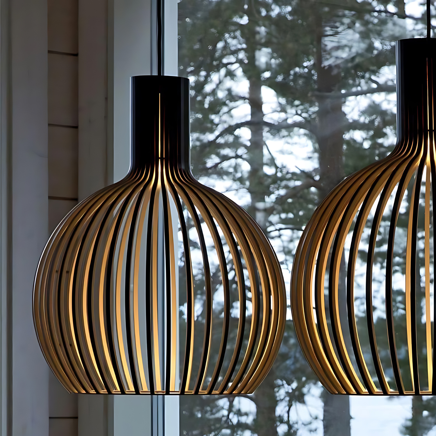 Houten Hanglamp Céleste – Elegante Verlichting voor Elke Ruimte 2