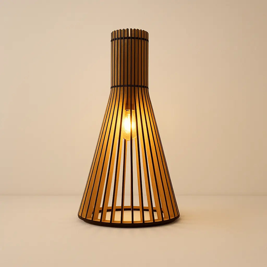 Houten Wandlamp Zwart of Wit Accent – Moderne Muurlamp voor Binnen met Eenvoudige Montage 7
