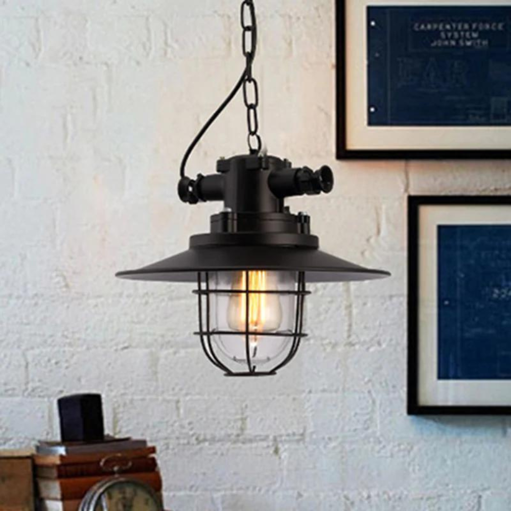 Industriele Hanglamp Zwart van Ijzer met Verstelbare Hoogte voor Eettafel en Woonkamer 4