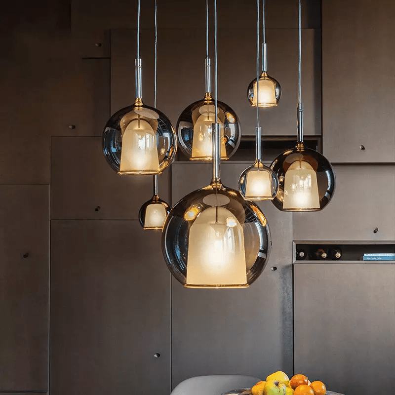 Scandinavische Hanglamp Zwart Dimbaar voor Eettafel en Woonkamer – Minimalistisch Aluminium en Glas Design