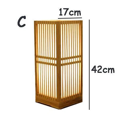 Japanse Hanglamp van Bamboe en Hout – Zen Woonkamer Lamp voor Serene Sfeer, 60 cm Hoog, Natuurlijk Ontwerp 5