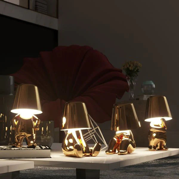 Karakter Hanglamp met Uniek Ontwerp en Energiezuinige LED Verlichting - Verstelbare Helderheid voor Woonkamers en Slaapkamers 4