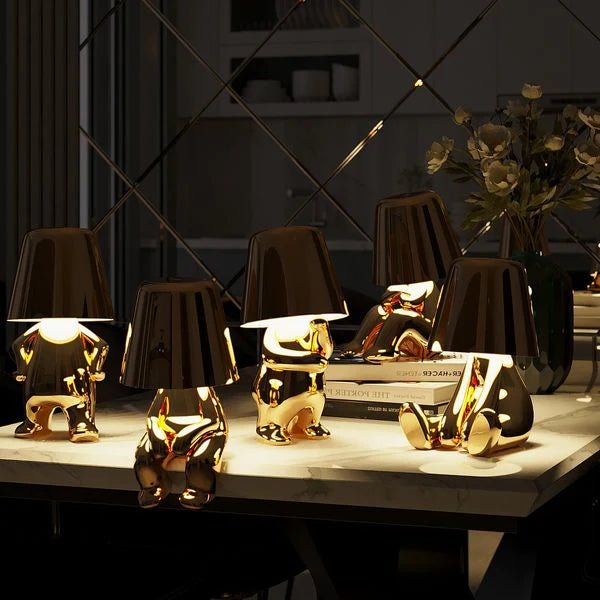 Karakter Hanglamp met Uniek Ontwerp en Energiezuinige LED Verlichting - Verstelbare Helderheid voor Woonkamers en Slaapkamers 6
