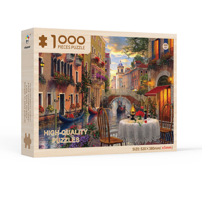 Kerst Puzzel Adventskalender met 1008 Stukjes en 24 Herbruikbare Doosjes – Uniek Kerstontwerp met Poster 9