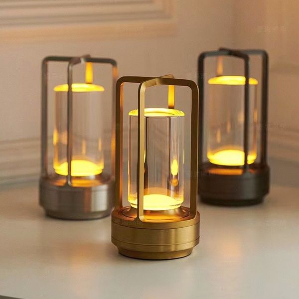 Kristallen Tuinlantaarn met Dimbare LED en USB Oplaadfunctie – Luxe Buitenlantaarn voor Sfeervolle Verlichting 5