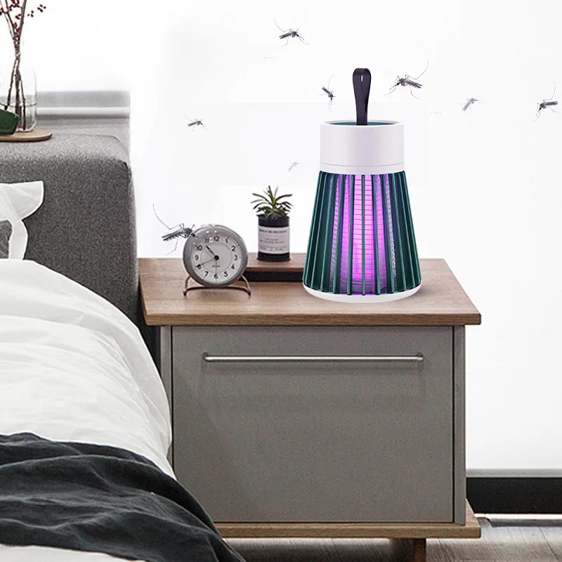 LED Muggenlamp met UV-Technologie – Draagbare Muggenvanger voor Binnen en Buiten, USB Oplaadbaar, Stille Werking 5