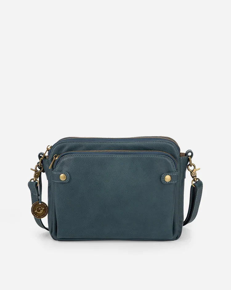 Leren Schoudertas Dames met Verstelbare Riem en Ruime Opslag - Zwarte Crossbody Tas voor Stijl en Functionaliteit 6