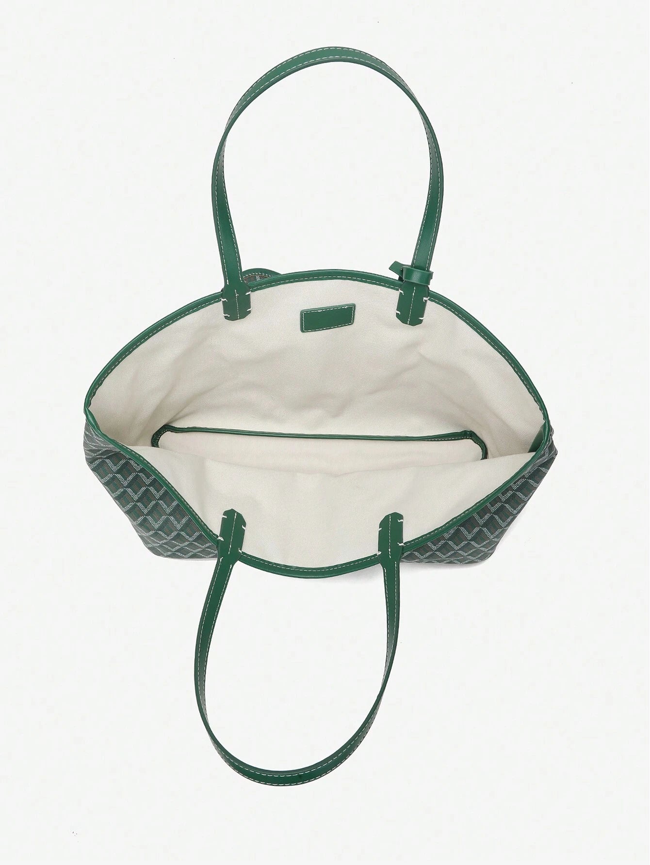 Lichtgewicht PVC Schoudertas Dames – Ruime Tote Bag voor Studenten met Stevige Hengsels en Waterafstotend Materiaal 5