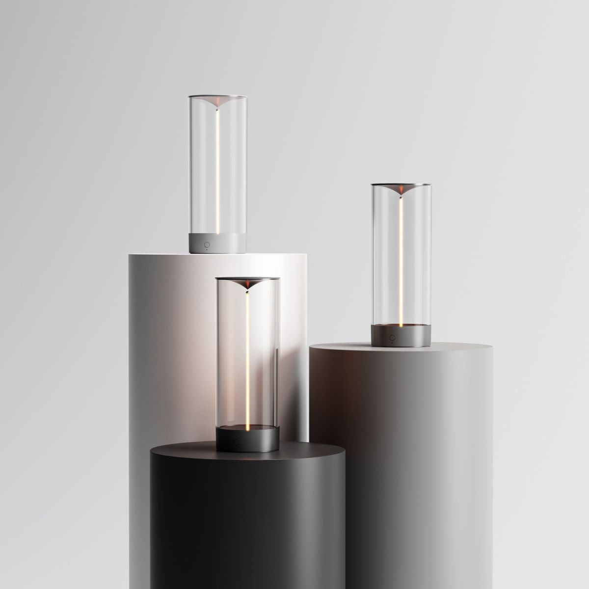 Snoerloze Oplaadbare Lamp met Aanraakgevoelige Bediening en Inklapbaar Snoer – Dimbaar Design voor Flexibele Verlichting
