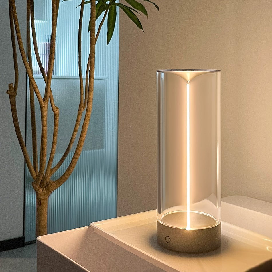 Snoerloze Oplaadbare Lamp met Aanraakgevoelige Bediening en Inklapbaar Snoer – Dimbaar Design voor Flexibele Verlichting