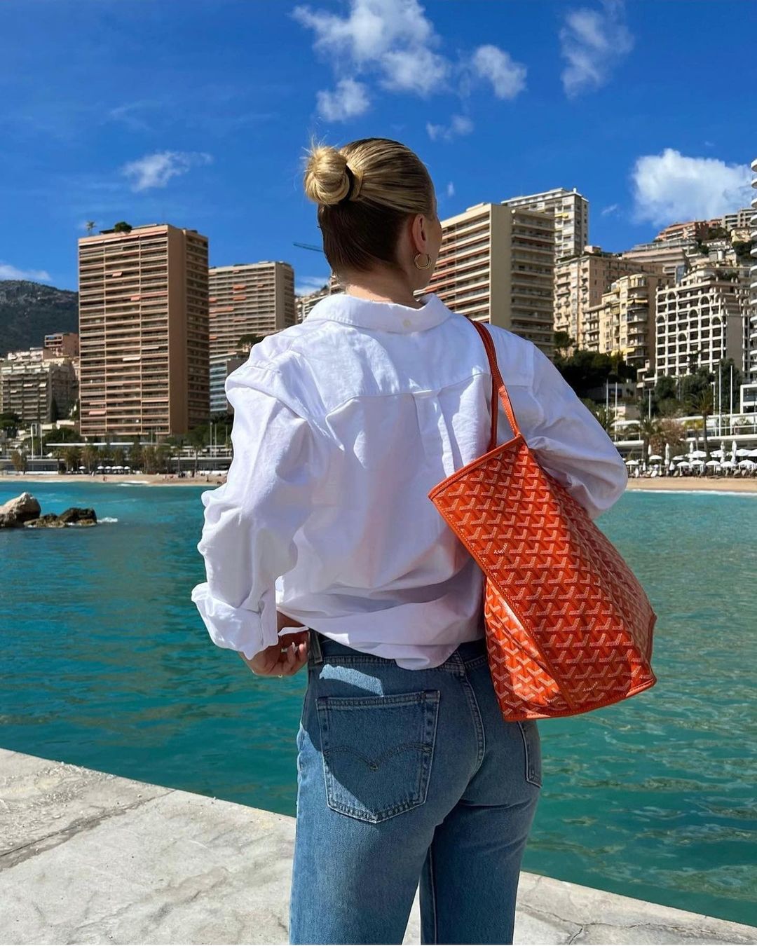 Luxe Dames Shopper met Monogramdetails en Ruime Indeling – Handtas Dames voor Dagelijks Gebruik 4