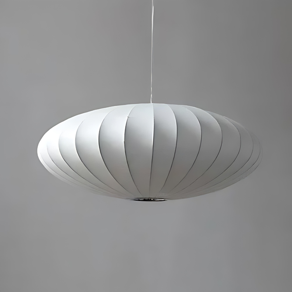 Luxe Japandi Hanglamp voor Eettafel – Elegante Zijden Lamp voor Woonkamer en Slaapkamer 5