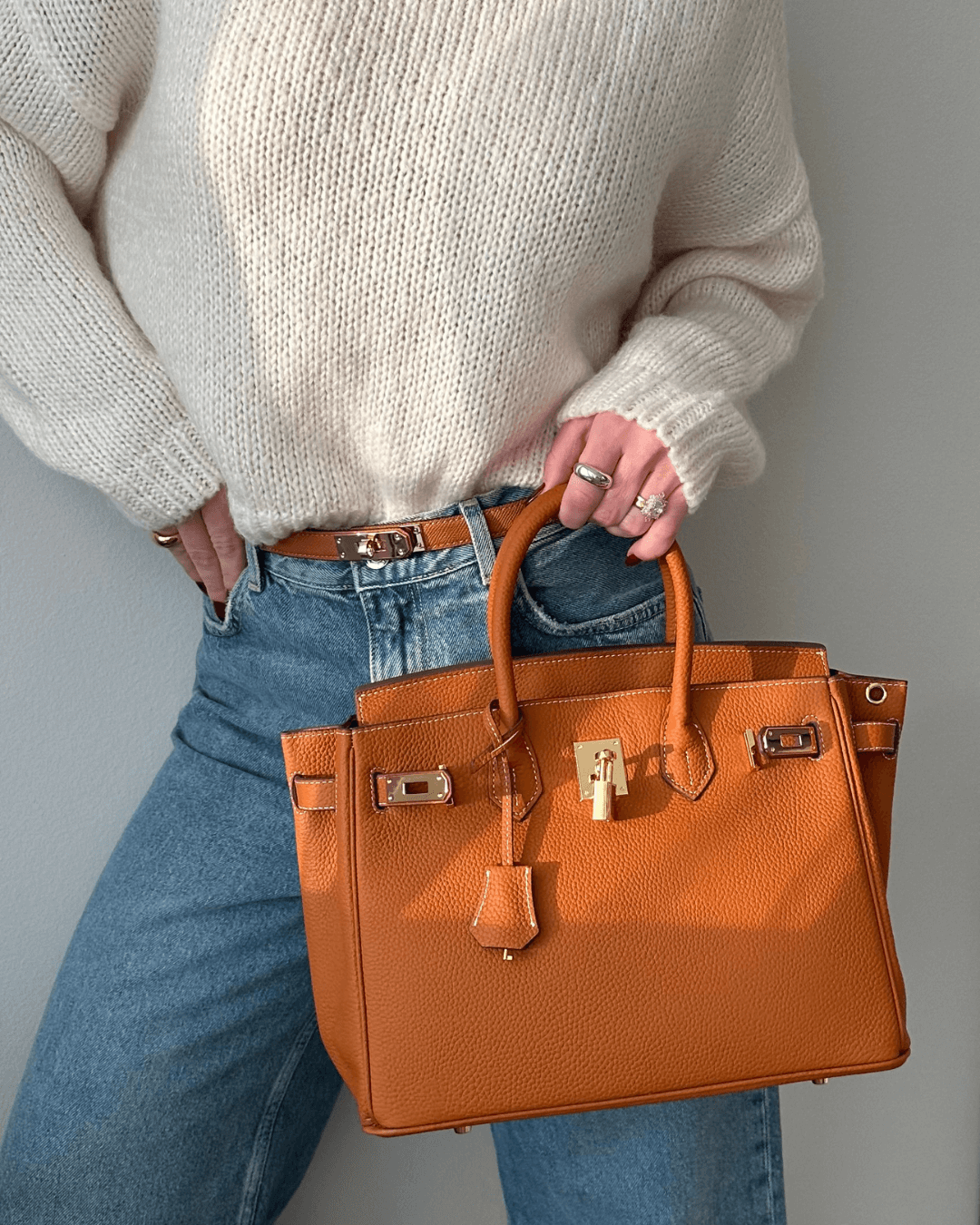 Luxe Leren Draagtas met Ruim Interieur en Multifunctionele Compartimenten – Ideaal voor Reizen en Dagelijks Gebruik 3