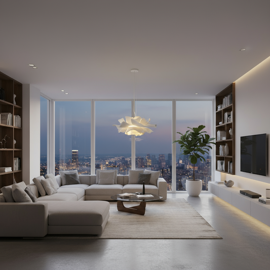 Le Cap Sablier Hanglamp met Elegante Bloemvorm – Dimbare Binnenverlichting voor Woonkamer en Slaapkamer