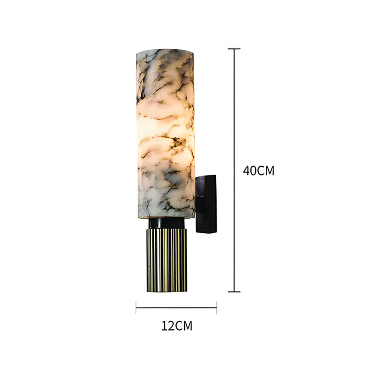 Marmeren Wandlamp met LED Verlichting – Luxe Wandverlichting voor Elegante Ruimtes 7