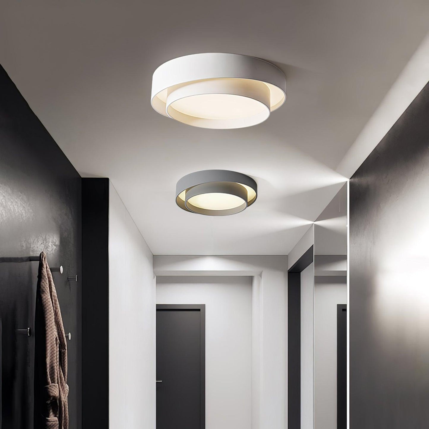 Moderne Plafondlamp met Geïntegreerde LED voor Slaapkamer – Verkrijgbaar in 40cm, 50cm en 60cm