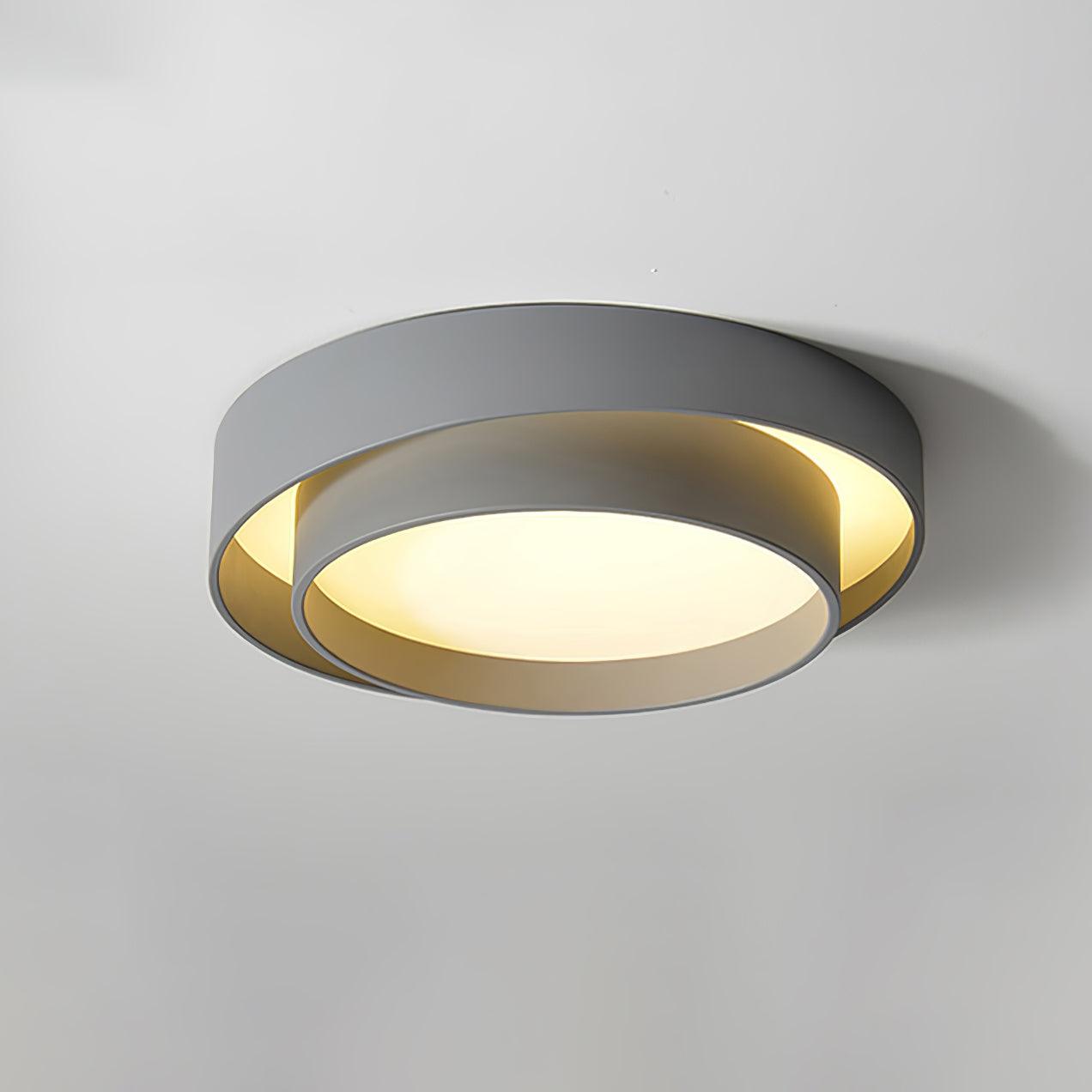 Variant image for Moderne Cilindervormige Plafondlamp met Geïntegreerde LED voor Slaapkamer – Verkrijgbaar in 40cm, 50cm en 60cm-25