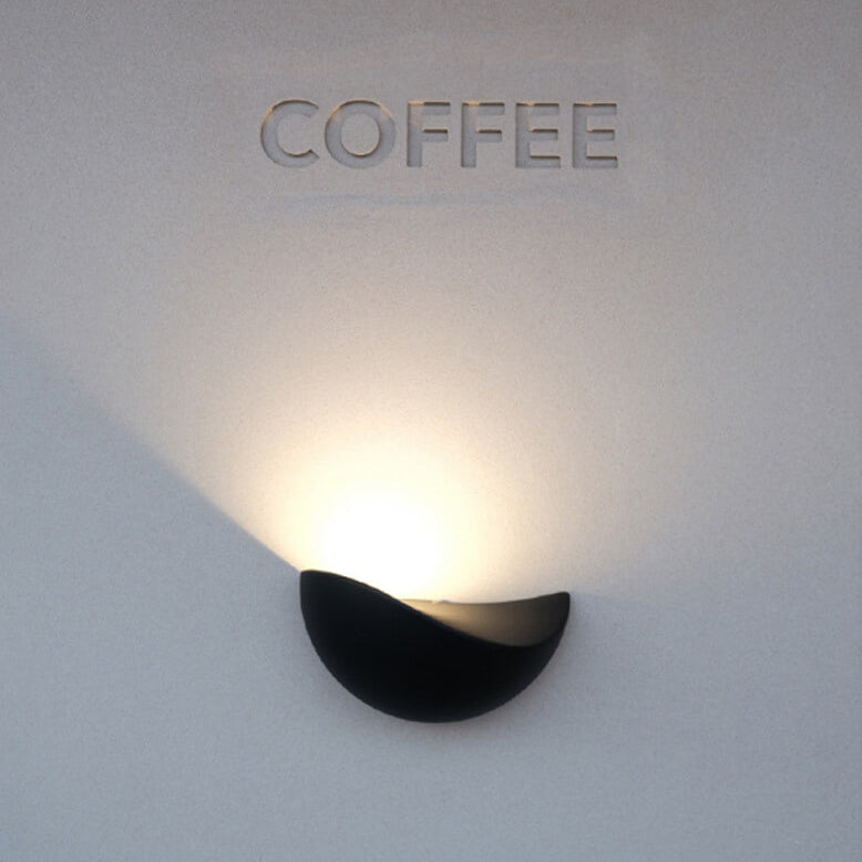 Minimalistische Halfronde LED-Wandlamp van Aluminium – Energiezuinig en Modern Ontwerp 12