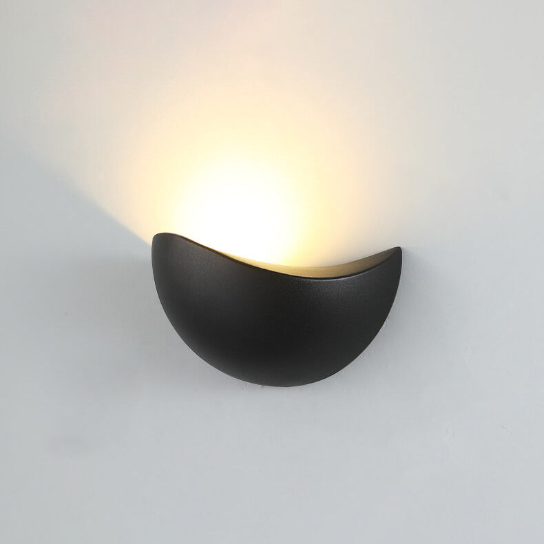 Minimalistische Halfronde LED-Wandlamp van Aluminium – Energiezuinig en Modern Ontwerp 16