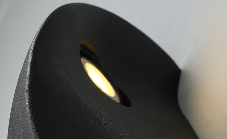 Minimalistische Halfronde LED-Wandlamp van Aluminium – Energiezuinig en Modern Ontwerp 3