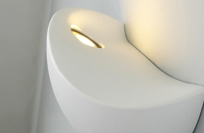 Minimalistische Halfronde LED-Wandlamp van Aluminium – Energiezuinig en Modern Ontwerp 5