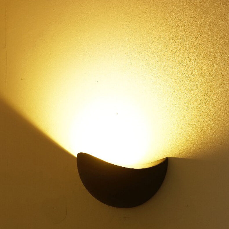 Minimalistische Halfronde LED-Wandlamp van Aluminium – Energiezuinig en Modern Ontwerp 6