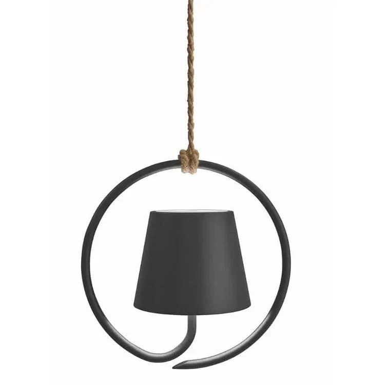 Minimalistische Hanglamp met Geometrisch Draadframe en Dimbare LED – Zwart voor Eettafel en Woonkamer 0