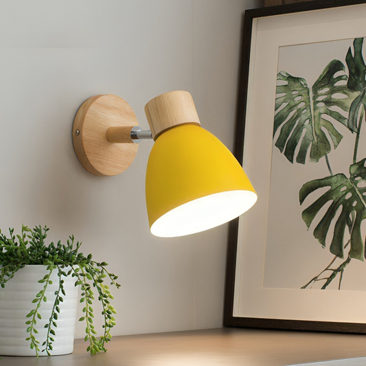 Minimalistische Wandlamp met Warm LED Licht – Scandinavisch Design voor Binnengebruik 1