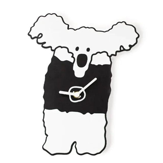 Moderne Acryl Wandklok in Schattige Cartoonstijl – Perfect voor Elke Ruimte 1
