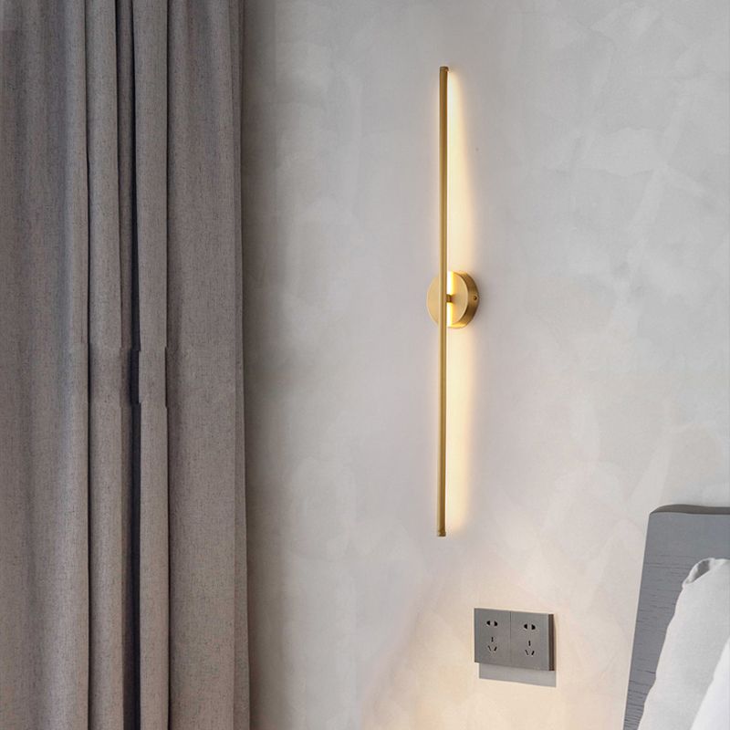 Moderne Gouden LED Wandleuchte voor Badkamer – Stijlvol en Energiezuinig 0
