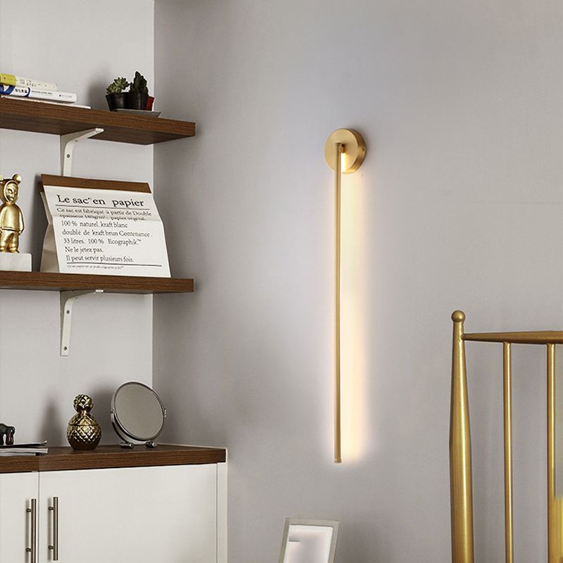 Moderne Gouden LED Wandleuchte voor Badkamer – Stijlvol en Energiezuinig 2