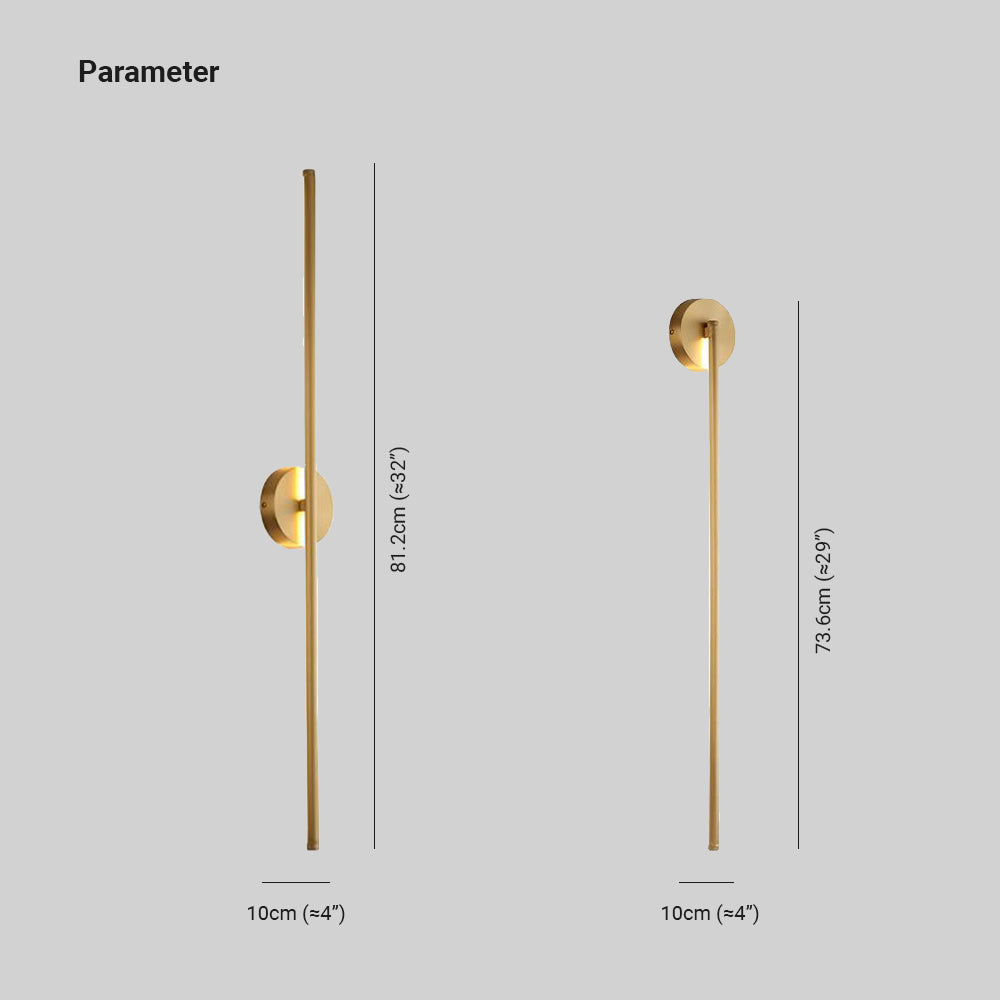 Moderne Gouden LED Wandleuchte voor Badkamer – Stijlvol en Energiezuinig 3