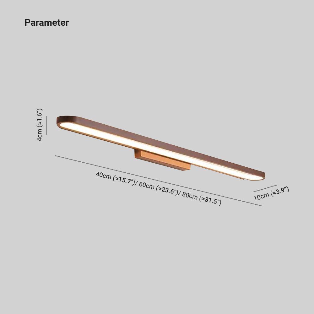Moderne Gouden Wandlamp voor Slaapkamer en Badkamer – Lineair Design van Metaal 3