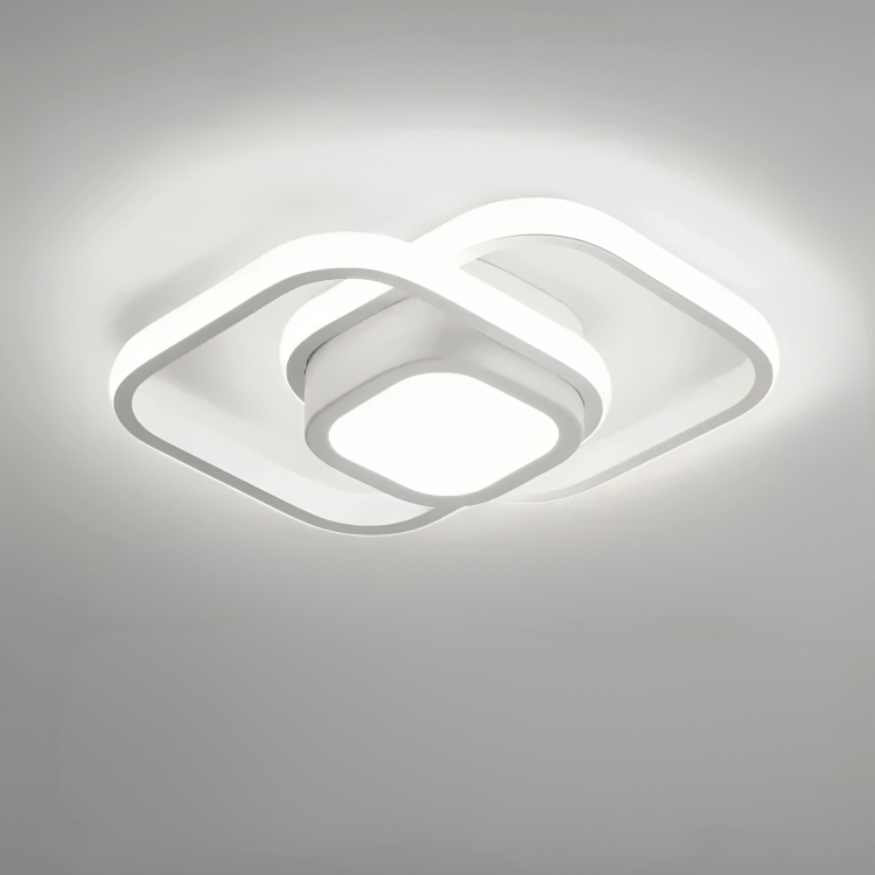 Moderne LED Plafondlamp met 2 Ringen – Energiezuinige Verlichting voor Diverse Ruimtes 11