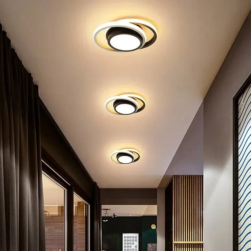 Moderne LED Plafondlamp met 2 Ringen – Energiezuinige Verlichting voor Diverse Ruimtes 3