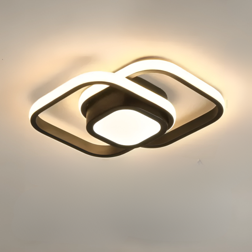 Moderne LED Plafondlamp met 2 Ringen – Energiezuinige Verlichting voor Diverse Ruimtes 8