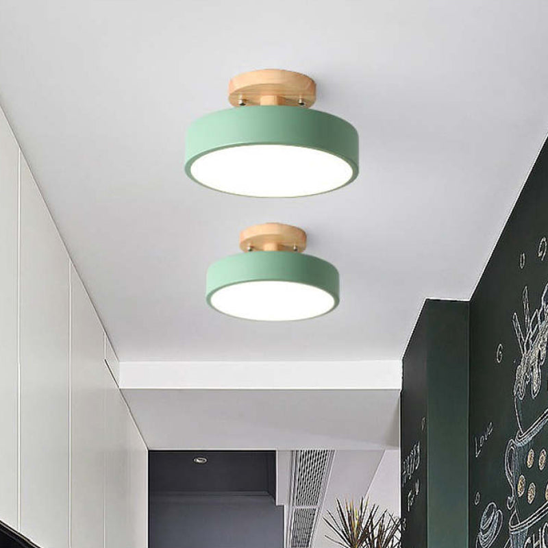 Moderne LED Plafondlamp van Hout en Acryl voor Slaapkamer, Eetkamer en Woonkamer – Energiezuinig en Stijlvol Plafonniere 6