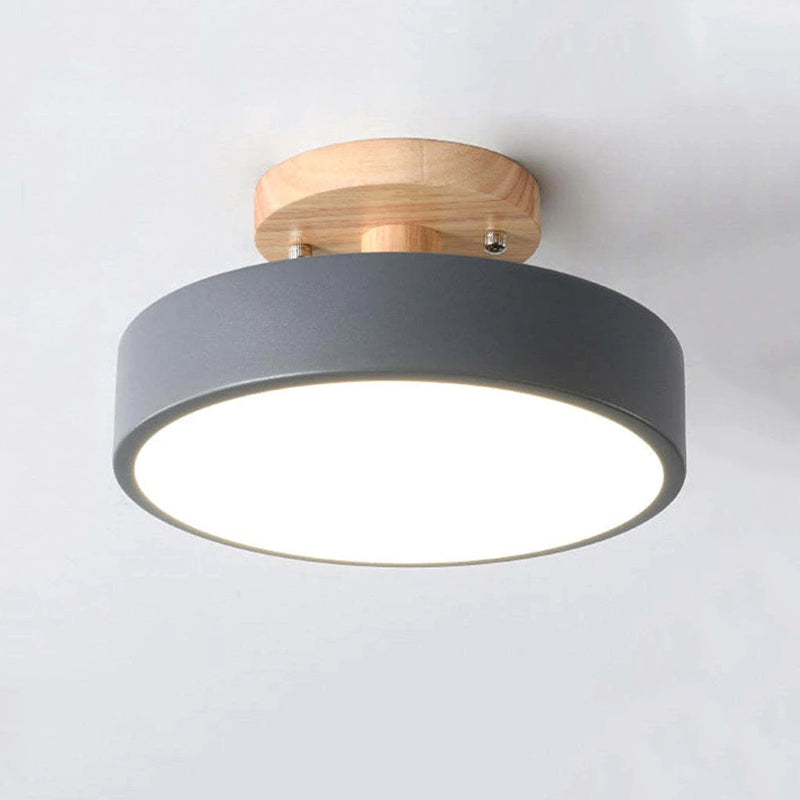 Moderne LED Plafondlamp van Hout en Acryl voor Slaapkamer, Eetkamer en Woonkamer – Energiezuinig en Stijlvol Plafonniere 8