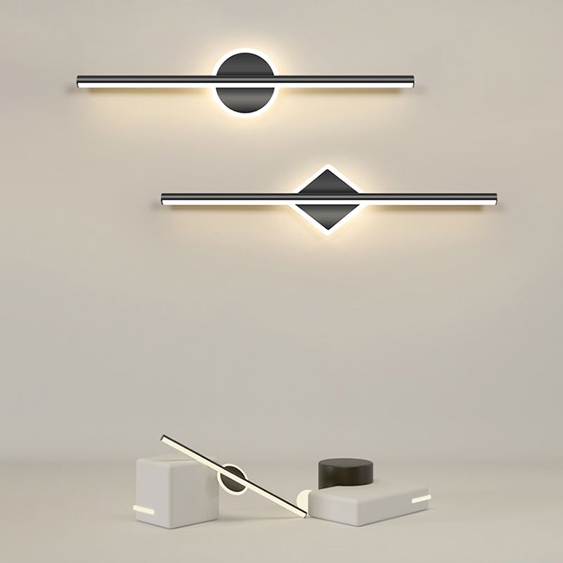 Moderne LED Wandlamp in Zwart en Goud met Energiezuinige Verlichting 6