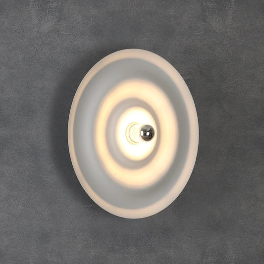 Moderne Scandinavische Ronde Wandlamp voor Woonkamer en Kantoor – Creatief Design met E27 Fitting 1