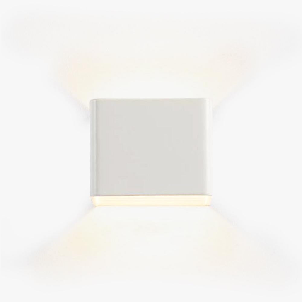 Moderne Wandlamp Zwart - Vierkante Muurlamp voor Elegante Verlichting in Compact Ontwerp, Geschikt voor Binnengebruik 1