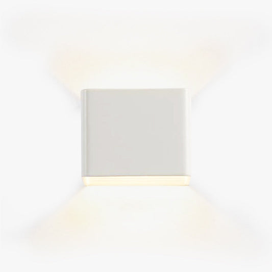 Moderne Wandlamp Zwart - Vierkante Muurlamp voor Elegante Verlichting in Compact Ontwerp, Geschikt voor Binnengebruik 1
