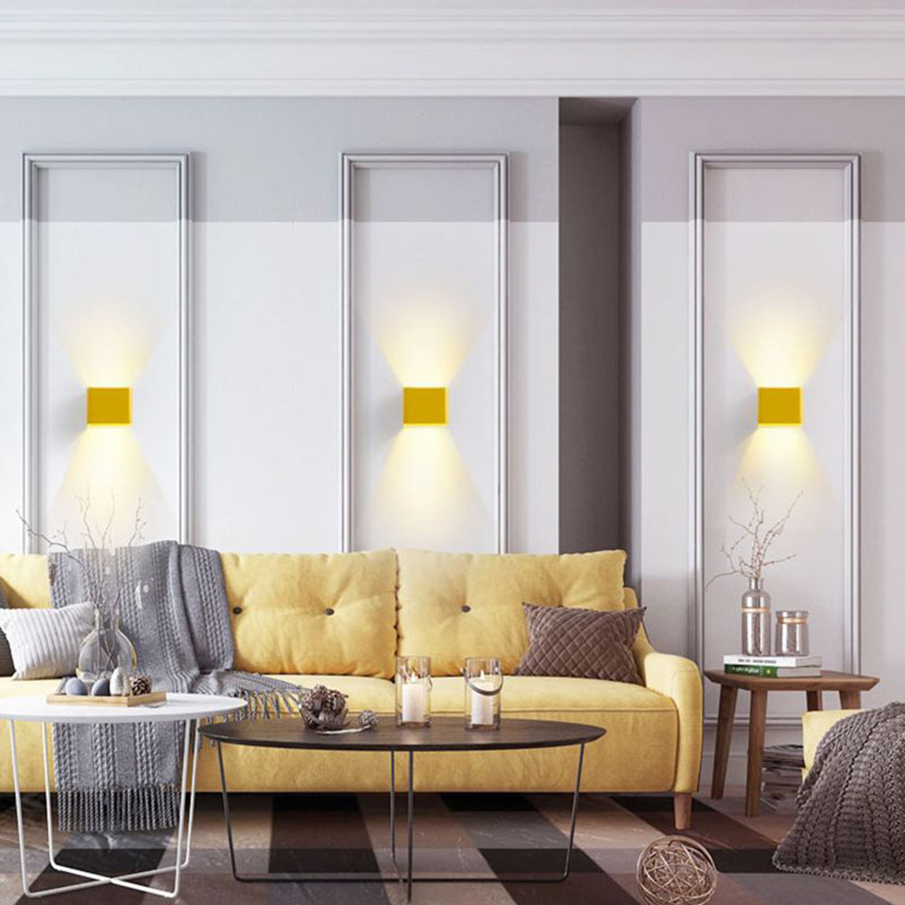 Moderne Wandlamp Zwart - Vierkante Muurlamp voor Elegante Verlichting in Compact Ontwerp, Geschikt voor Binnengebruik 2