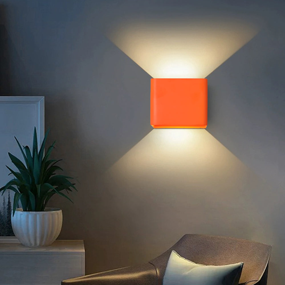 Moderne Wandlamp Zwart - Vierkante Muurlamp voor Elegante Verlichting in Compact Ontwerp, Geschikt voor Binnengebruik 3