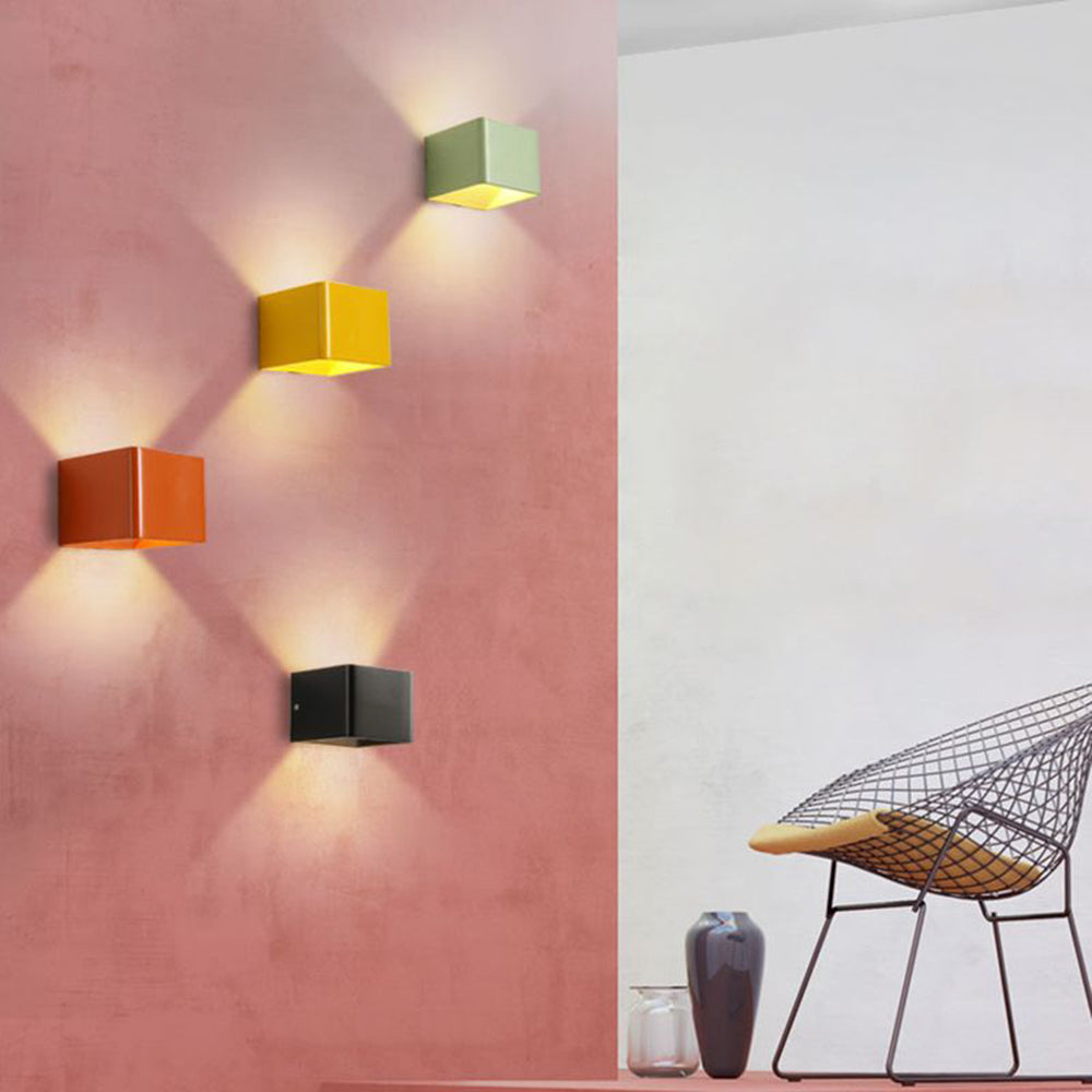 Moderne Wandlamp Zwart - Vierkante Muurlamp voor Elegante Verlichting in Compact Ontwerp, Geschikt voor Binnengebruik 7