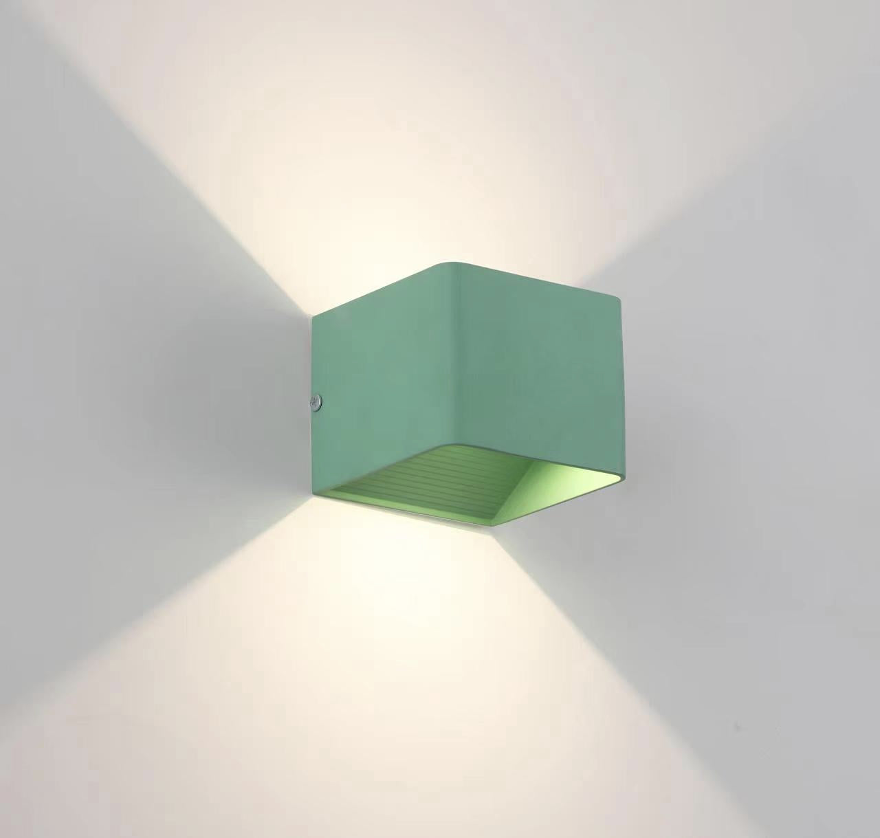 Moderne Wandlamp Zwart - Vierkante Muurlamp voor Elegante Verlichting in Compact Ontwerp, Geschikt voor Binnengebruik 9